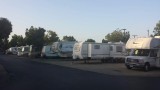 Ons campertje tussen de BIG GUYS