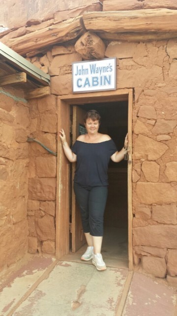 Bij de cabin