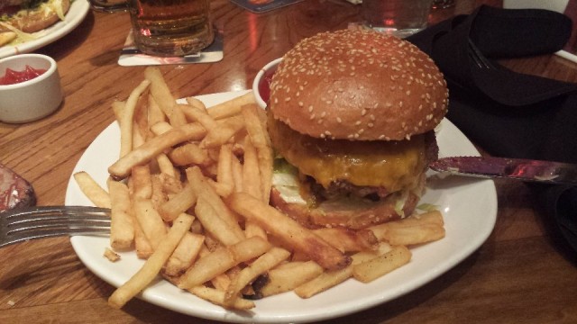 Heerlijke hamburger