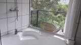 JACUZZI uitzicht op nevelwoud