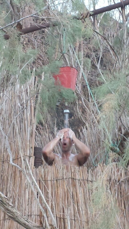 De douche