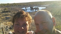Selfie met de olifanten