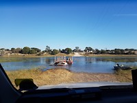 Met de boot over de rivier
