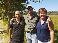 Met safaribrother Brent