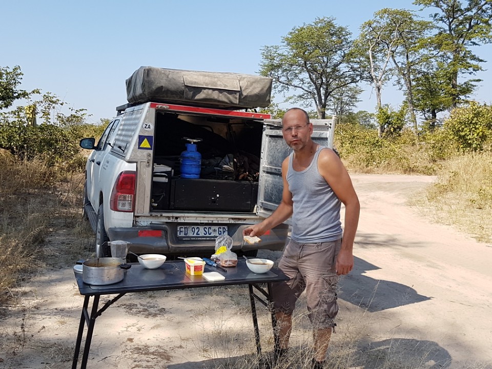 Onderweg lunchen