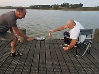 Ons eten werd voor ons gevangen