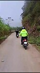 De prachtige tocht