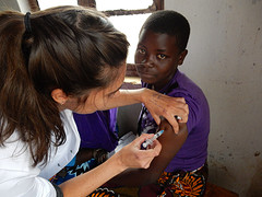 Vaccineren tijdens Outreach