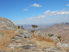 Vlakbij de top van Nkhoma Mountain