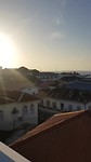 Sunset vanaf de rooftop bij het Maru Maru hotel in Stone Town
