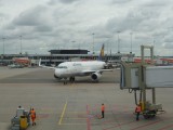 Met de Lufthansa naar Frankfurt