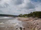 Dam tussen zee en meer