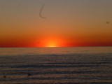 Zonsondergang Lake Huron