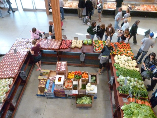 Impressie St Jacobs Market