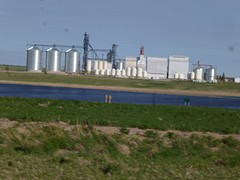 Moderne graansilo's