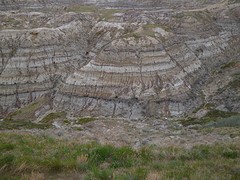 Limestone rotsformaties in Horse Thief Canyon
