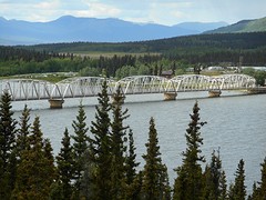 Teslin River Bridge,470 mtr, bj 1944