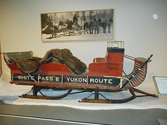 Winters met de slee naar Dawson City