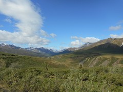 Uitzicht vanaf Dempster Highway