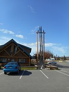 Reuzen ski's Pemberton