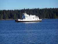 Ferry naar Malcolm Island