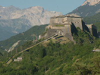 Fort Exilles nabij Susa