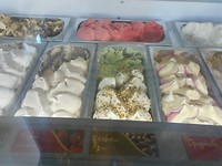 Natuurlijk mag een Italiaans ijsje niet ontbreken.