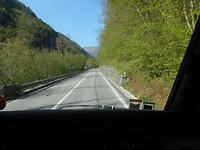 Vlak voor de grens Slovenië