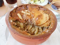 Lekkere Pastitio gegeten mmmmmmmmmmmm.