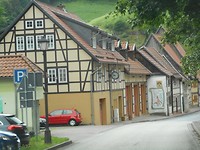 Stolberg met nog vele authentieke gebouwen