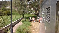 Plekje vlak bij het museum