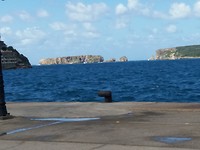 Ingang natuurlijke baai