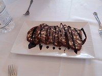 Uit eten in Karditsa met gratis toetje,om te proberen