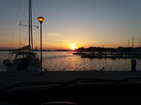 Camperplek in haven
