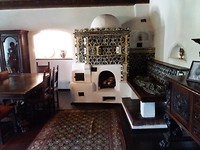 Oude keukenkachel