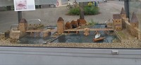 Replica oude stadsmuren