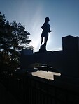 Zonsopkomst bij  Terry Fox Monument
