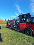 Bezoekje vrijwillige brandweer