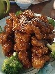 Eten bij de " Hot Wok " in Lyle