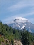 Hoogste berg/vulkaan Oregon Mount Hood 3429