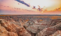 Badlands National Park , South Dakota