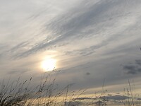 Ondergaande zon Poligny 3