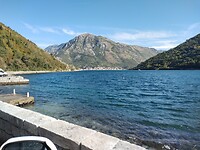 rondje baai van Kotor
