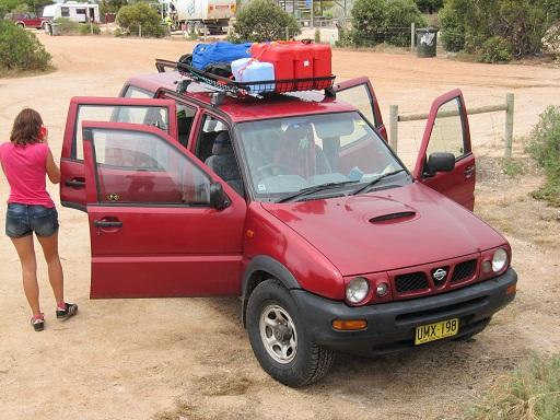 Volgeladen Roofrack