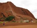 Het pad op Uluru