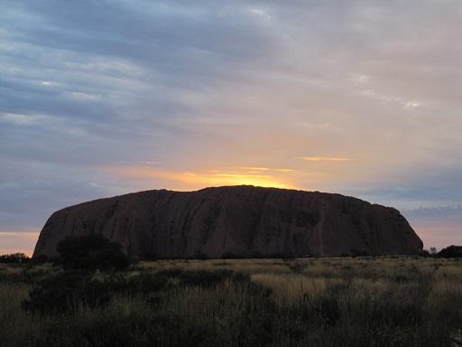 Sunrise at Uluru