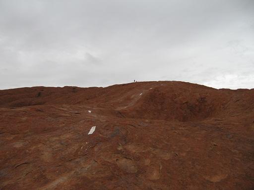 Het wandelpad op Uluru