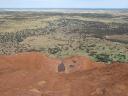 Uitzicht over "the red centre"