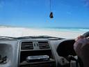 Driving on the beach