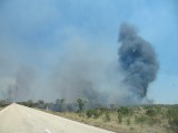 35 Bushfire near the road